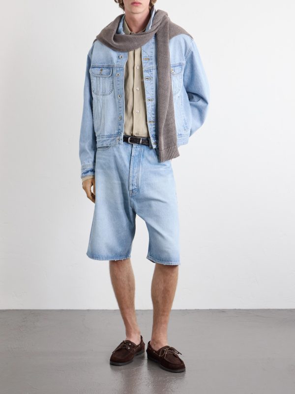 Marylebone Straight-Leg Denim Shorts - OU