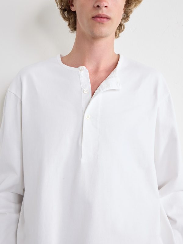 Cotton-Jersey Henley T-Shirt - CU Cotton-Jersey Henley T-Shirt - CU