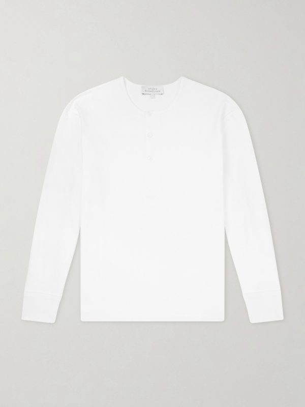 Cotton-Jersey Henley T-Shirt Cotton-Jersey Henley T-Shirt