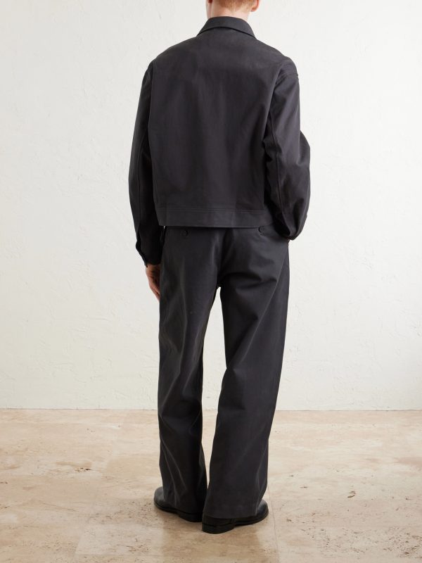 Drey Cotton-Twill Jacket - BK