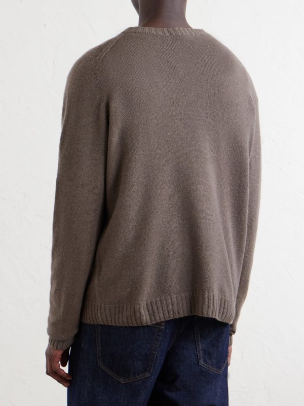 Norfolk Recycled-Cashmere and Merino Wool-Blend Sweater - BK