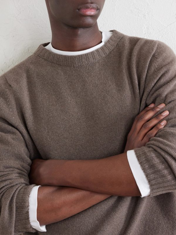 Norfolk Recycled-Cashmere and Merino Wool-Blend Sweater - CU