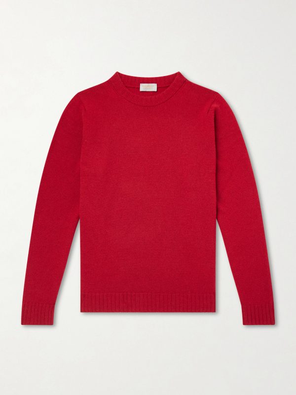 Norfolk Recycled-Cashmere and Merino Wool-Blend Sweater Norfolk Recycled-Cashmere and Merino Wool-Blend Sweater