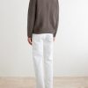 Ryker Ribbed Recycled-Cashmere and Wool-Blend Half-Zip Sweater - BK