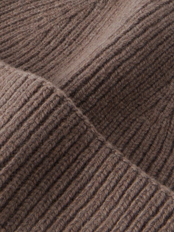 Sunday Ribbed Cashmere and Wool-Blend Beanie - CU Sunday Ribbed Cashmere and Wool-Blend Beanie - CU