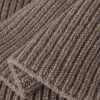 Stark Ribbed Recycled-Cashmere and Wool-Blend Scarf - CU