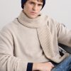 Sunday Ribbed Cashmere and Wool-Blend Beanie - OU Sunday Ribbed Cashmere and Wool-Blend Beanie - OU