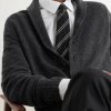Rockford Shawl-Collar Recycled-Cashmere and Merino Wool-Blend Cardigan - CU Rockford Shawl-Collar Recycled-Cashmere and Merino Wool-Blend Cardigan - CU