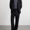 Evan Straight-Leg Wool and Linen-Blend Trousers - OU
