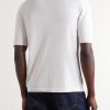 Conrad Cotton and Silk-Blend Polo Shirt - BK Conrad Cotton and Silk-Blend Polo Shirt - BK