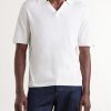 Conrad Cotton and Silk-Blend Polo Shirt - FR Conrad Cotton and Silk-Blend Polo Shirt - FR