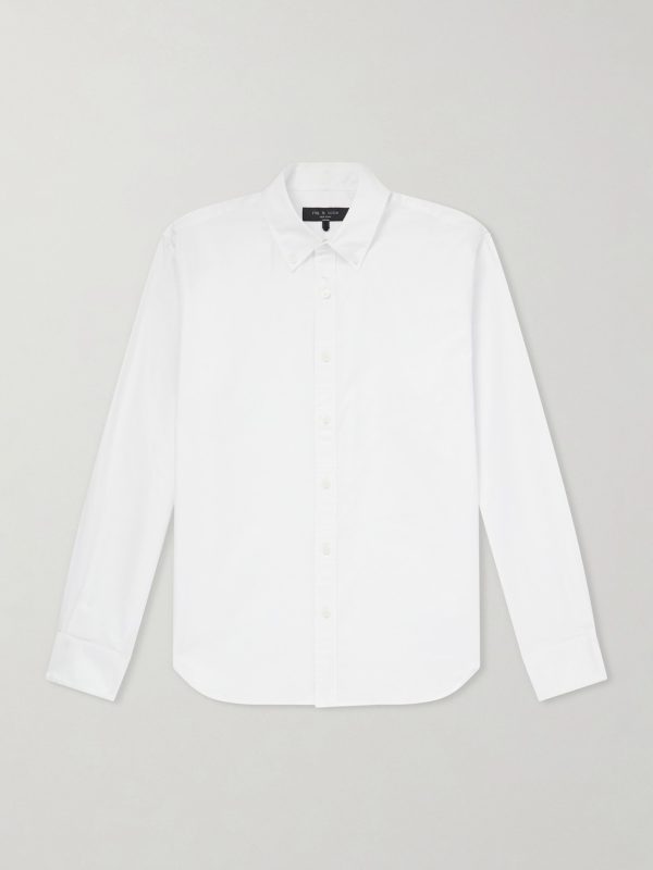 Button-Down Collar Cotton-Poplin Shirt Button-Down Collar Cotton-Poplin Shirt