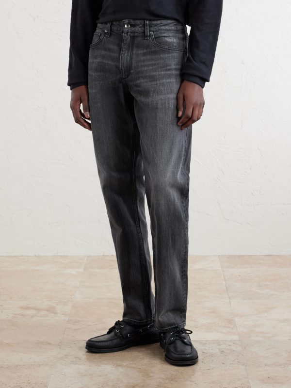 Fit 3 Authentic Slim-Fit Stretch-Denim Jeans - FR
