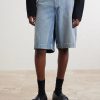 Wide-Leg Denim Shorts - FR Wide-Leg Denim Shorts - FR