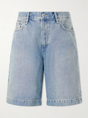 Wide-Leg Denim Shorts Wide-Leg Denim Shorts