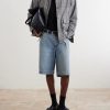 Wide-Leg Denim Shorts - OU Wide-Leg Denim Shorts - OU