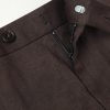 Evan Straight-Leg Pleated Linen Trousers - E1 Evan Straight-Leg Pleated Linen Trousers - E1