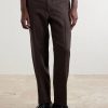 Evan Straight-Leg Pleated Linen Trousers - FR Evan Straight-Leg Pleated Linen Trousers - FR