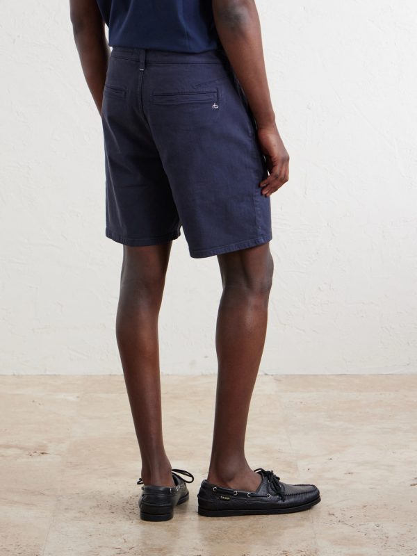 Aero Straight-Leg Cotton-Blend Shorts - BK Aero Straight-Leg Cotton-Blend Shorts - BK