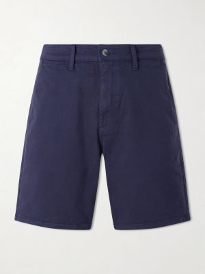 Aero Straight-Leg Cotton-Blend Shorts Aero Straight-Leg Cotton-Blend Shorts