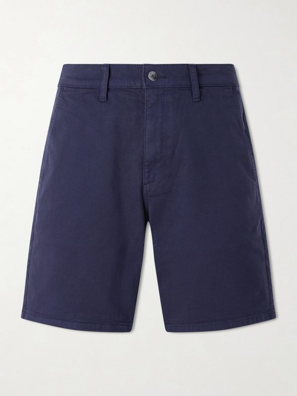 Aero Straight-Leg Cotton-Blend Shorts Aero Straight-Leg Cotton-Blend Shorts