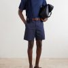 Aero Straight-Leg Cotton-Blend Shorts - OU Aero Straight-Leg Cotton-Blend Shorts - OU