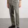 Evan Straight-Leg Pleated Linen Trousers - FR Evan Straight-Leg Pleated Linen Trousers - FR