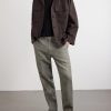 Evan Straight-Leg Pleated Linen Trousers - OU Evan Straight-Leg Pleated Linen Trousers - OU