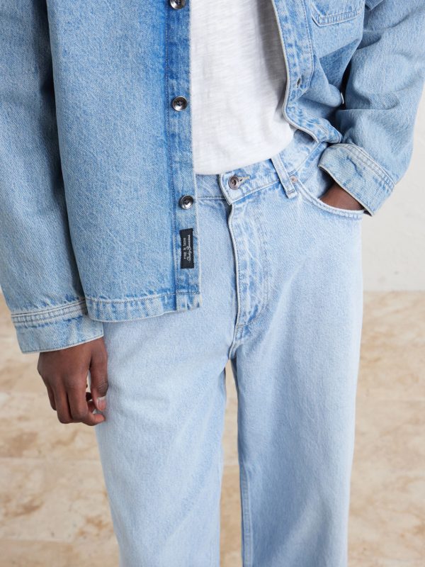 Authentic Wide-Leg Jeans - E1