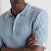 Harvey Ribbed Cotton-Blend Polo Shirt - CU