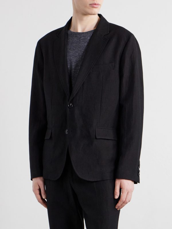 Skeleton Wool and Linen-Blend Suit Jacket - FR Skeleton Wool and Linen-Blend Suit Jacket - FR