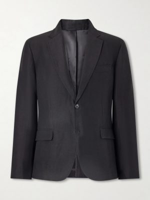 Skeleton Wool and Linen-Blend Suit Jacket Skeleton Wool and Linen-Blend Suit Jacket