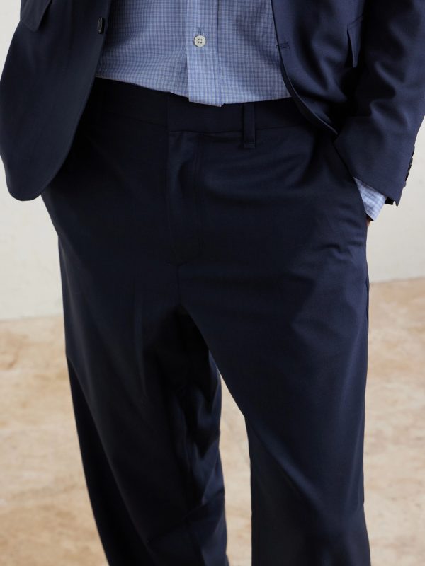 Straight-Leg Wool Suit Trousers - CU