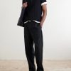 Harvey Ribbed Cotton-Blend Polo Shirt - OU