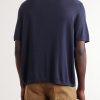 Conrad Cotton and Silk-Blend Polo Shirt - BK