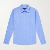 Striped Cotton-Poplin Shirt
