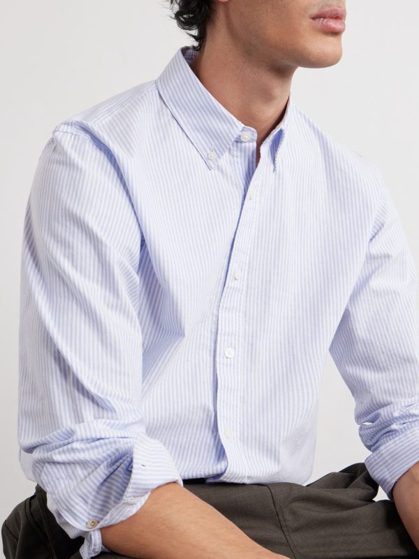 Button-Down Collar Cotton-Poplin Shirt - CU
