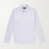Button-Down Collar Cotton-Poplin Shirt
