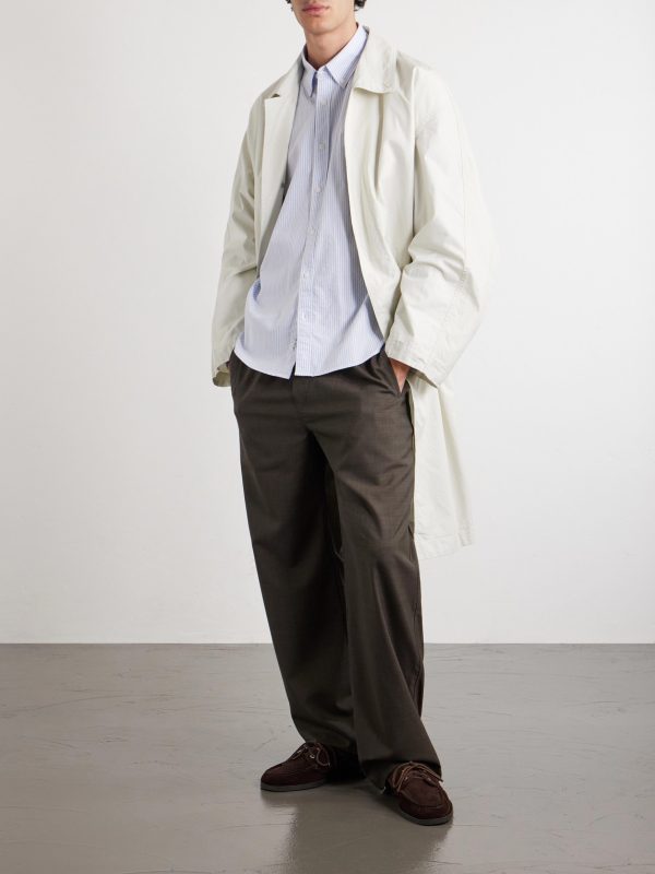 Button-Down Collar Cotton-Poplin Shirt - OU