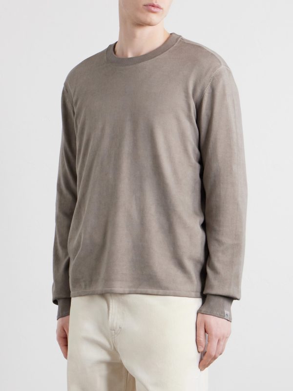 Ribbed Cotton Sweater - FR Ribbed Cotton Sweater - FR