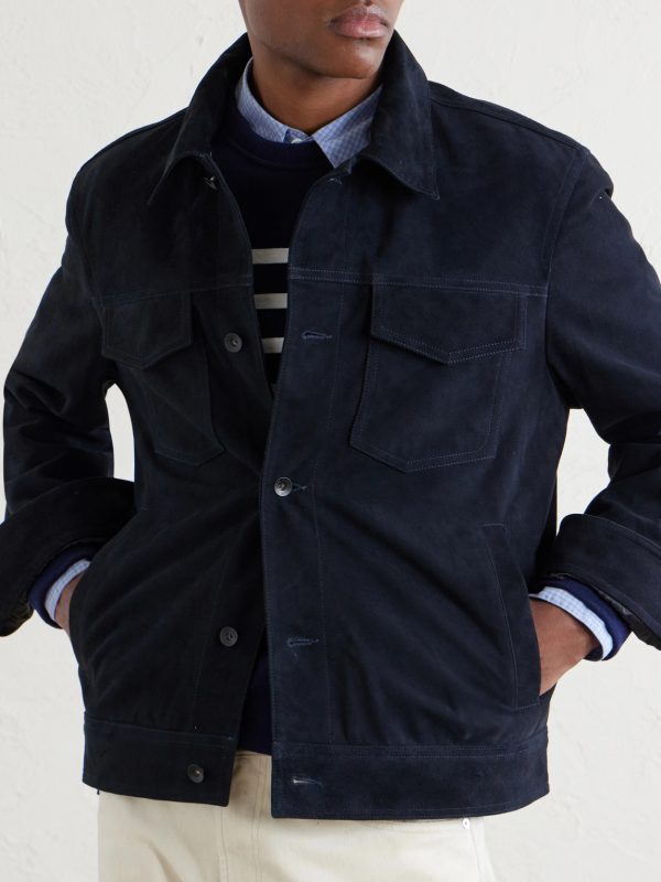 Suede Trucker Jacket - CU Suede Trucker Jacket - CU