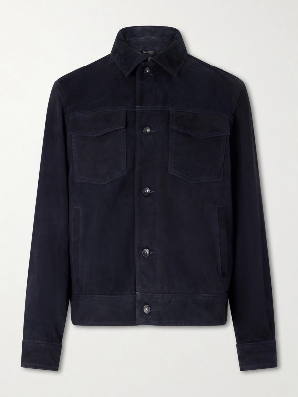 Suede Trucker Jacket Suede Trucker Jacket