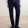 Straight-Leg Cotton-Blend Trousers - FR Straight-Leg Cotton-Blend Trousers - FR