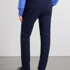 Straight-Leg Cotton-Blend Twill Chino - BK Straight-Leg Cotton-Blend Twill Chino - BK