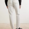 Straight-Leg Cotton-Blend Corduroy Drawstring Trousers - BK