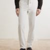Straight-Leg Cotton-Blend Corduroy Drawstring Trousers - FR