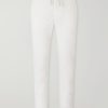 Straight-Leg Cotton-Blend Corduroy Drawstring Trousers