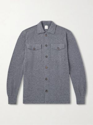 Cashmere Knitted Overshirt Cashmere Knitted Overshirt