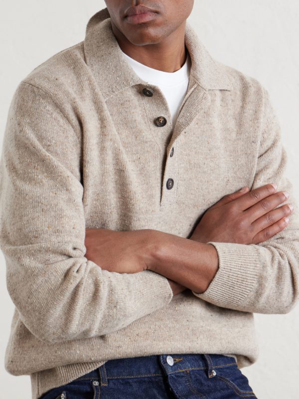 Wool Polo Sweater - CU
