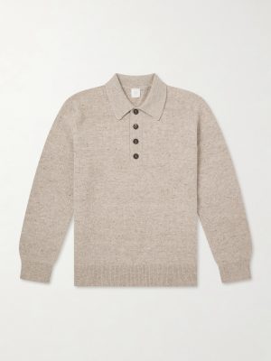 Wool Polo Sweater
